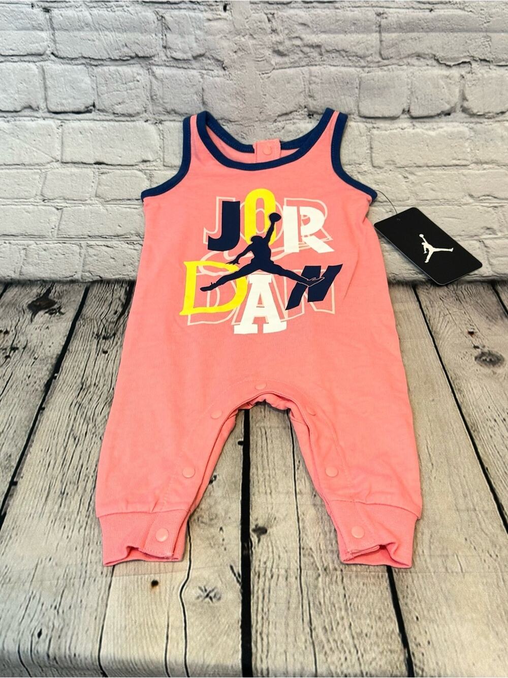 Air Jordan Baby Girl Sleeveless Romper